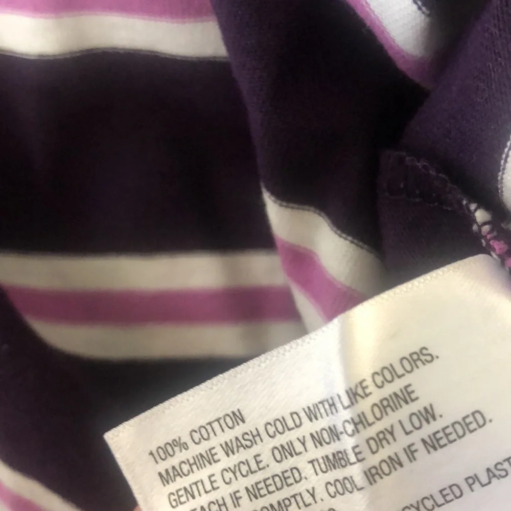 Wild Fable Long Sleeve Oversized Rugby Polo T-Shirt - Picture 5 of 7